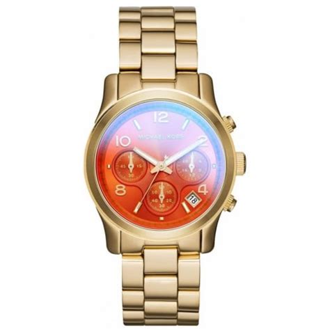 orange michael kors watch|mk 58961 watch.